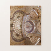 Blauwmoskeeplafondgegevens Legpuzzel (Verticaal)