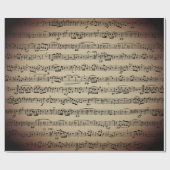 Blauwmuziek op papier (Vlak)