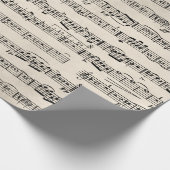 Blauwmuziek op  papier (Hoek)