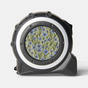Blauwogig grasbloempatroon rolmaat