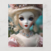 Blauwogige  pop, (Achterkant)