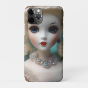 Blauwogige pop, iPhone 11 pro hoesje