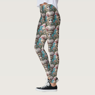 Blauwogige pop, leggings