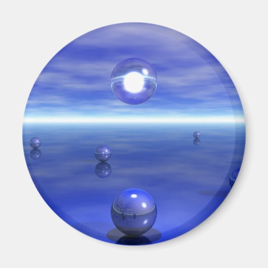 blauwontsnappen magneet (Voorkant)