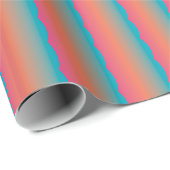 Blauworanje Cadeaupapier (Rol Hoek)