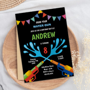 Blauwrode waterinjecties Pistool Kaart