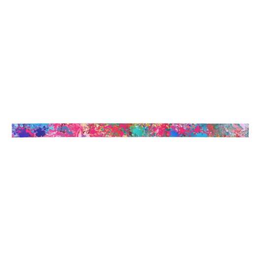 Blauwrood-gele groene roze Blauwgroen schouderontt Lint (Voorkant)