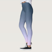 Blauwroze ombre . leggings (Links)