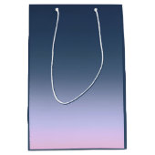 Blauwroze ombre . medium cadeauzakje (Voorkant)