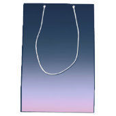 Blauwroze ombre . medium cadeauzakje (Achterkant)