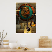 Blauwschaap Poster (Keuken)