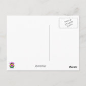 Blauwscheuren Briefkaart (Achterkant)