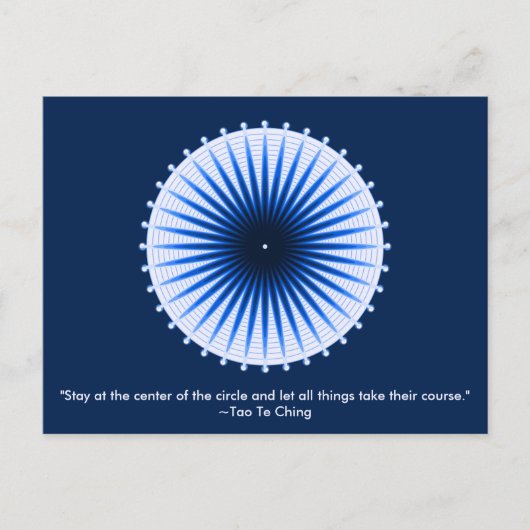 Blauwscheuren Briefkaart (Voorkant)