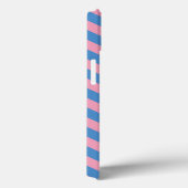 Blauwschotel Bevrokken Orchidee Chevrons Case-Mate iPhone Case (Achterkant / Rechts)