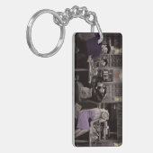 Blauwschotel Sleutelhanger (Voorkant Links)