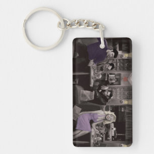 Blauwschotel Sleutelhanger