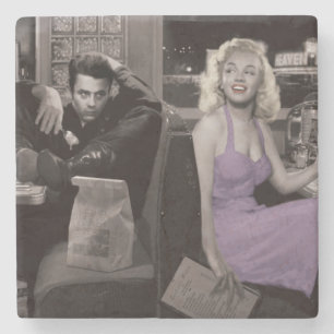 Blauwschotel Stenen Onderzetter