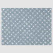 Blauwstaartropisch patroonpapier tissuepapier (Voorkant)