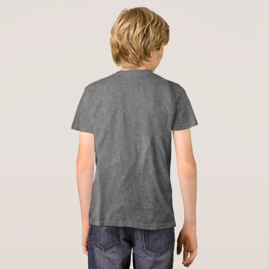 blauwstaartschil Tri-Blend shirt (Achterkant volledig)