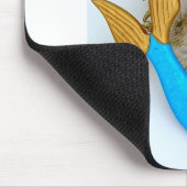 blauwstaartzeemeermin muismat (Hoek)