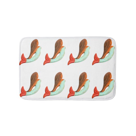 blauwstaartzeemeerminnen badmat (Voorkant)