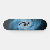 Blauwstalen skateboard (Horizontaal)