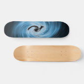 Blauwstalen skateboard (Horizontaal)