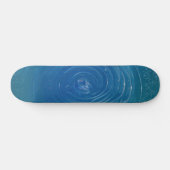 Blauwstalen skateboard (Horizontaal)