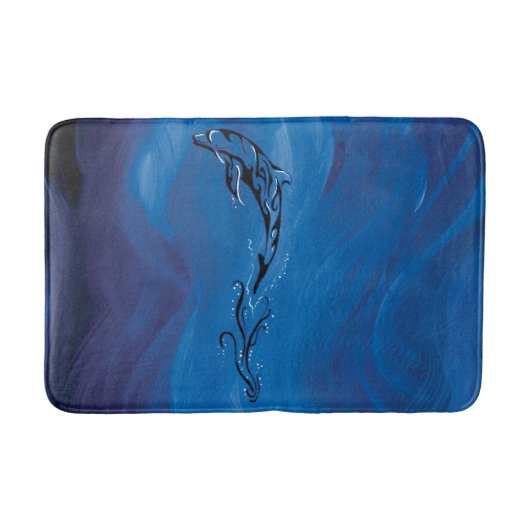 Blauwstamdolfijn Badmat (Voorkant)