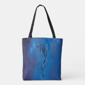 Blauwstamdolfijn Draagtas (Achterkant)