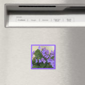 Blauwste Blauwe Violets Magneet (Insitu (Vaatwasser))