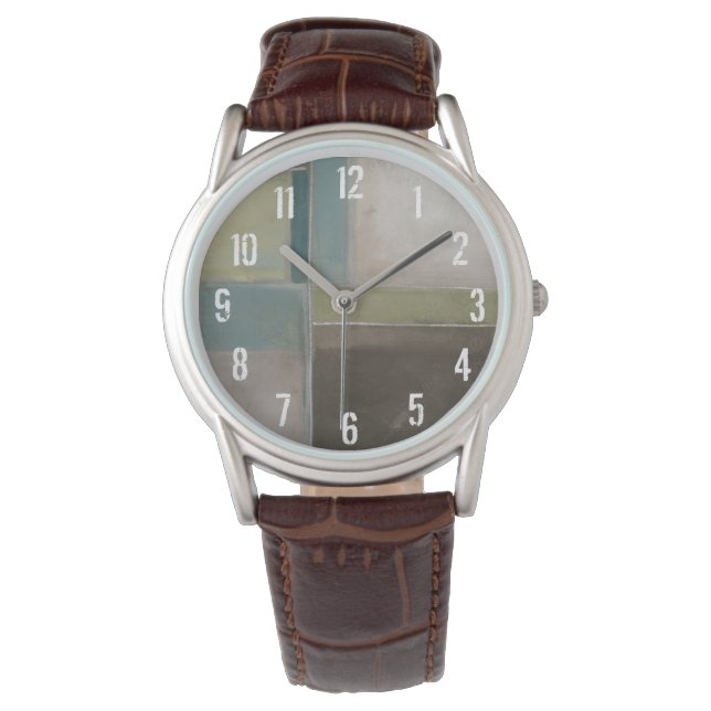 Blauwte in Dusk II Horloge (Voorkant)