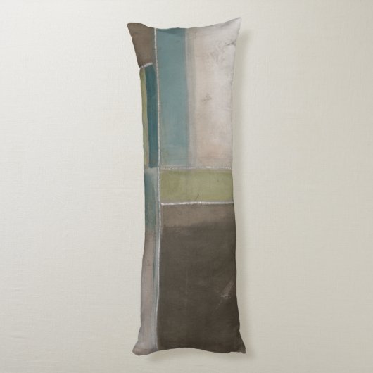 Blauwte in Dusk II Lichaamskussen (Achterkant (Verticaal))