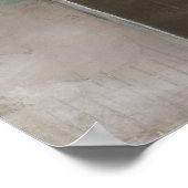 Blauwte in Dusk II Poster (Hoek)