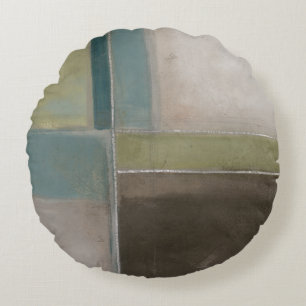 Blauwte in Dusk II Rond Kussen