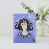 Blauwte in het Briefkaart Night (Staand voorkant)