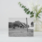 Blauwvintonijn in het voorjaar briefkaart (Staand voorkant)