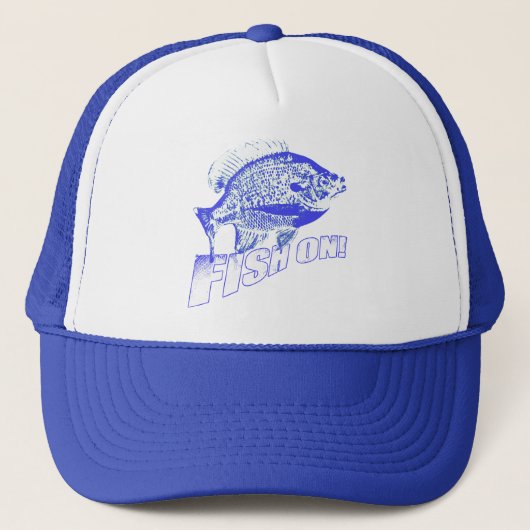 Blauwvintonijn Trucker Pet (Voorkant)