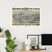 Blauwvintonijn, WV Panorama - 1911 Poster (Thuiskantoor)