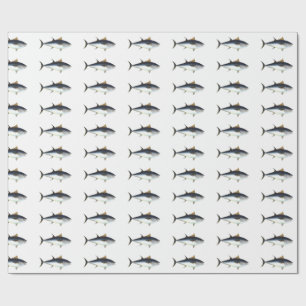 Blauwvintonijnpakpapier Cadeaupapier