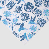 Blauwvliegers en driekwart papier (Detail)