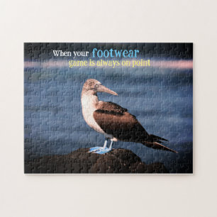 Blauwvoetganger Legpuzzel