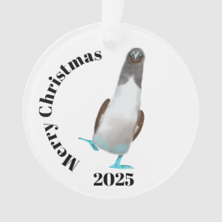 Blauwvoetige biddy ornament