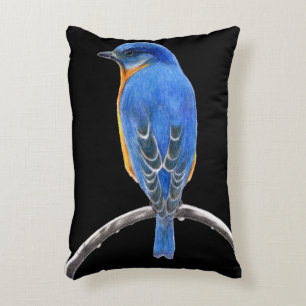 Blauwvogel Accent Kussen