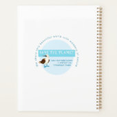Blauwvogel Bobbie Planner (Achterkant)