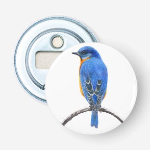 Blauwvogel Button Flesopener