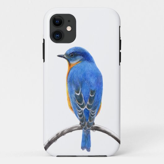 Blauwvogel Case-Mate iPhone Case (Achterkant)