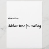 Blauwvogel en regenboog, tekst flyer (Achterkant)