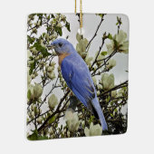 Blauwvogel Keramisch Ornament (Rechts)