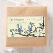  blauwvogel-labels etiket (Insitu)